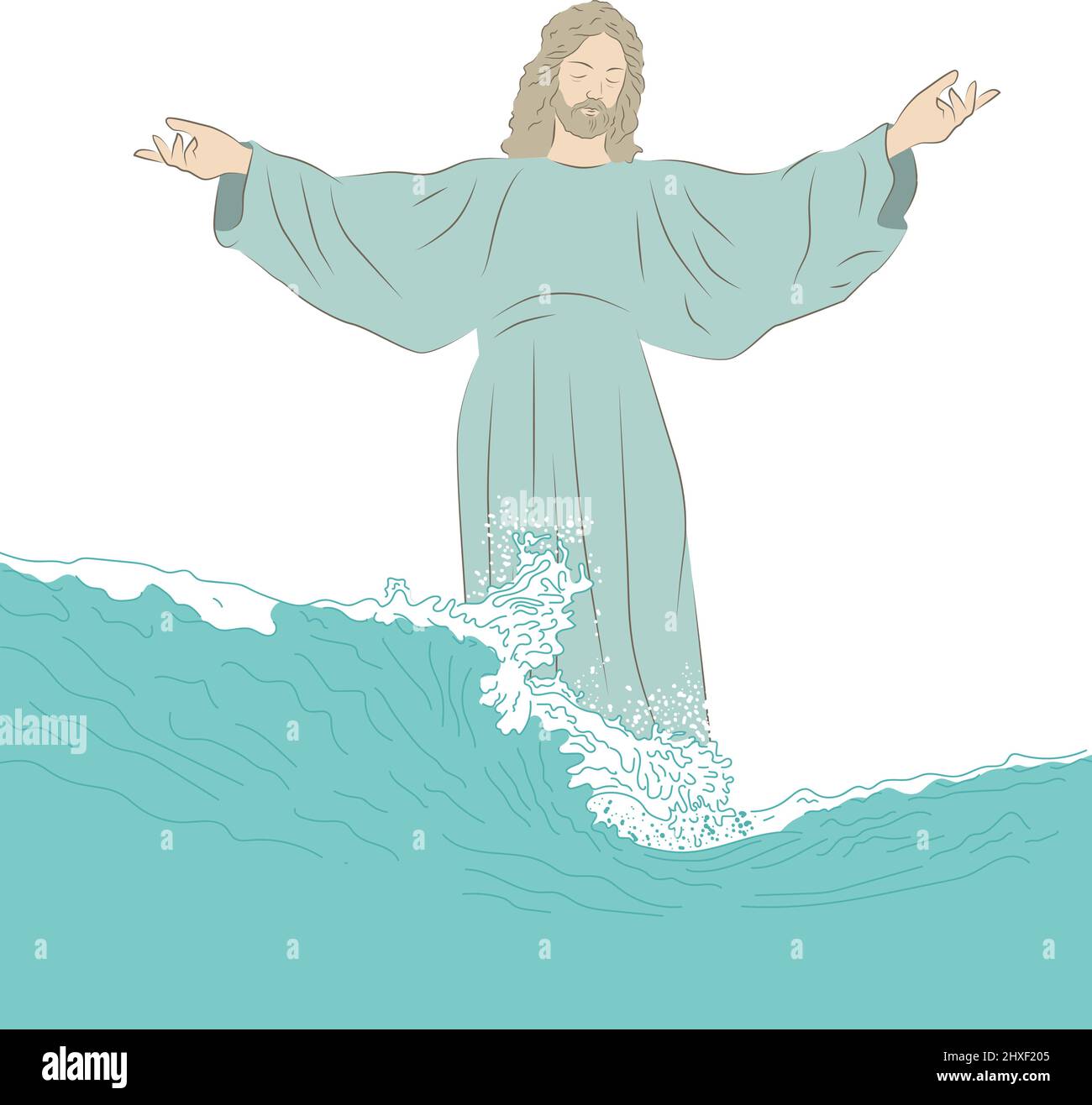 Lord Jesus Christ, Good Shepard Stock Vector Image & Art Alamy