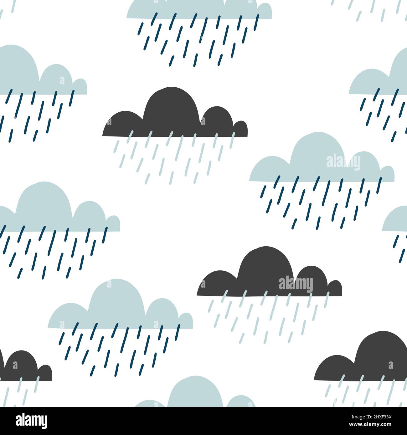 Seamless cloud pattern. Creative sky texture for fabric, wrapping ...