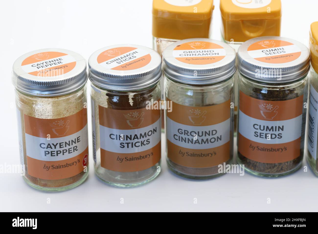 Herbs and spices are store cupboard essentials Stock Photo Alamy
