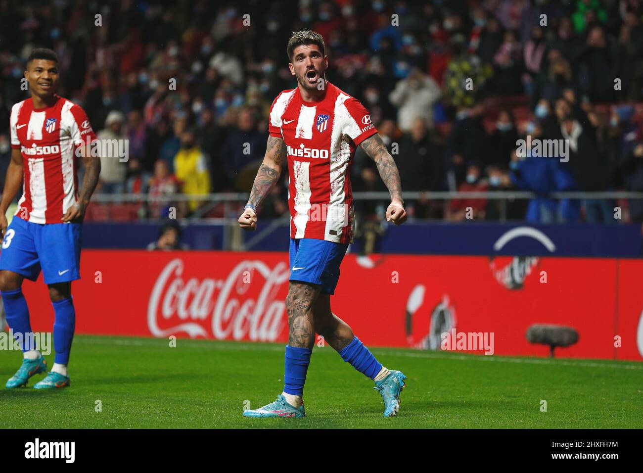 Rodrigo De Paul (Atletico), MARCH 11, 2022 - Football / Soccer : De Paul  celebrate after his goal during Spanish "La Liga Santander" match between  Club Atletico de Madrid 2-1 Cadiz CF