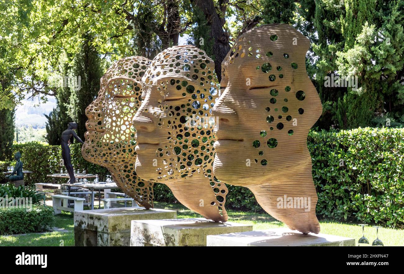 Art At The Grand Provence Heritage Wine Estate Franschhoek South Africa Stock Photo