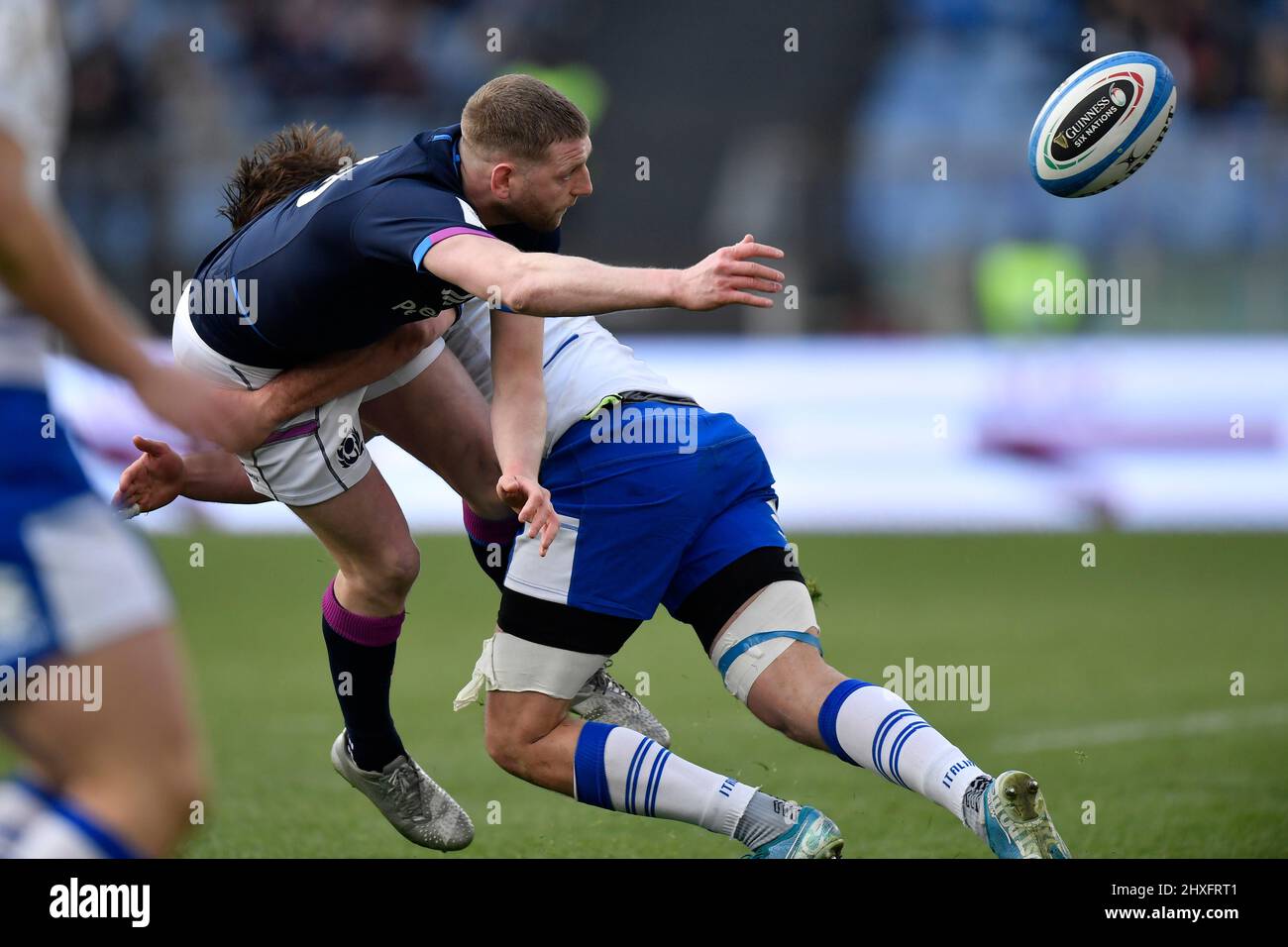 Tim Russell Rugby Finn russell scotland 2022 rugby hi-res stock photography and images ...