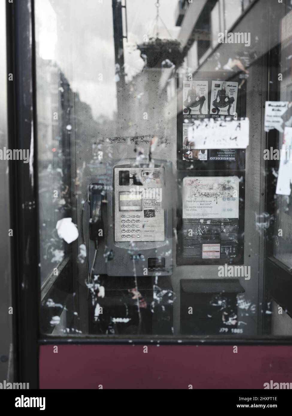 Old Phone Box Stock Photo Alamy