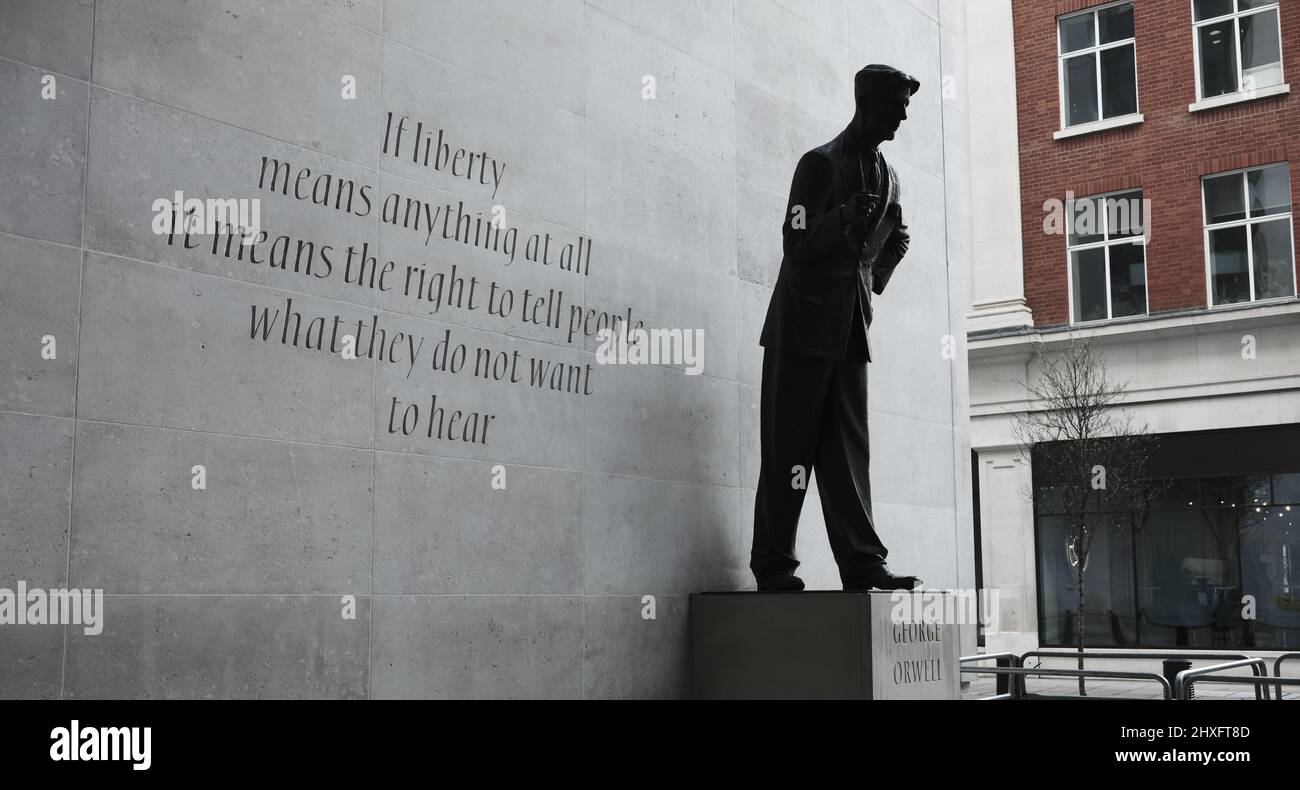 Bbc orwell statue hires stock photography and images Alamy