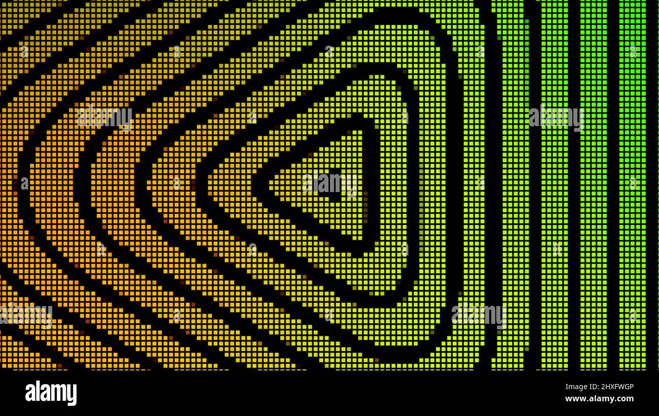 Geometric background with widening triangles in endless motion. Motion ...