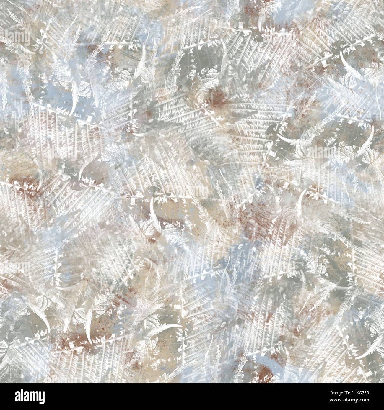 Seamless neutral and white grungy classic abstract surface pattern ...