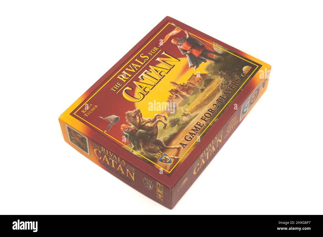 The board game, The rivals for Catan Stock Photo