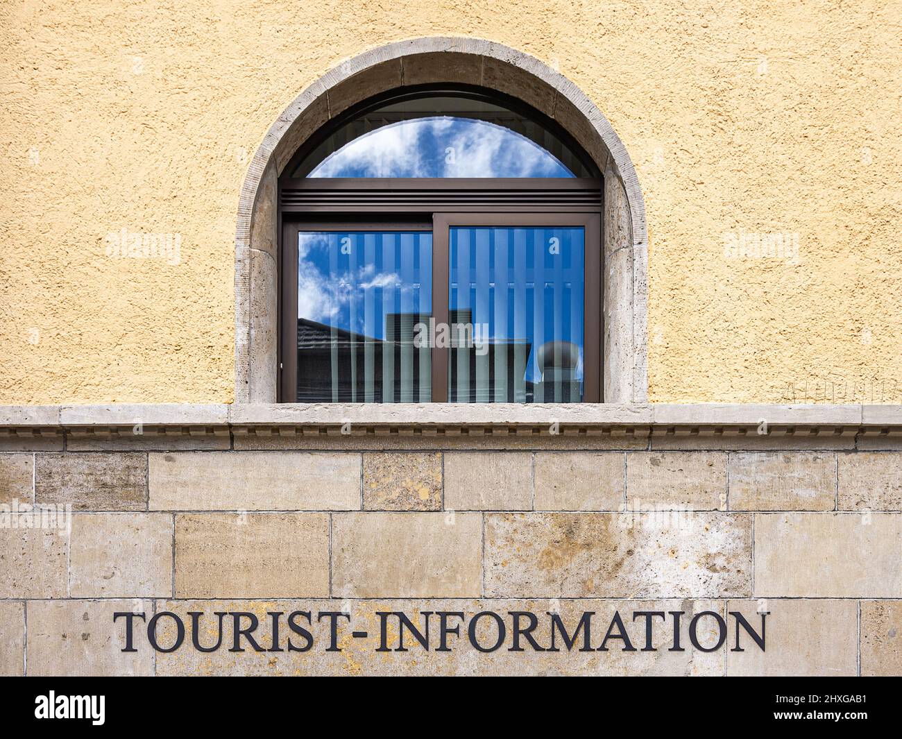 The Tourist-Information in Ebingen, Albstadt, Baden-Württemberg, Germany. Stock Photo