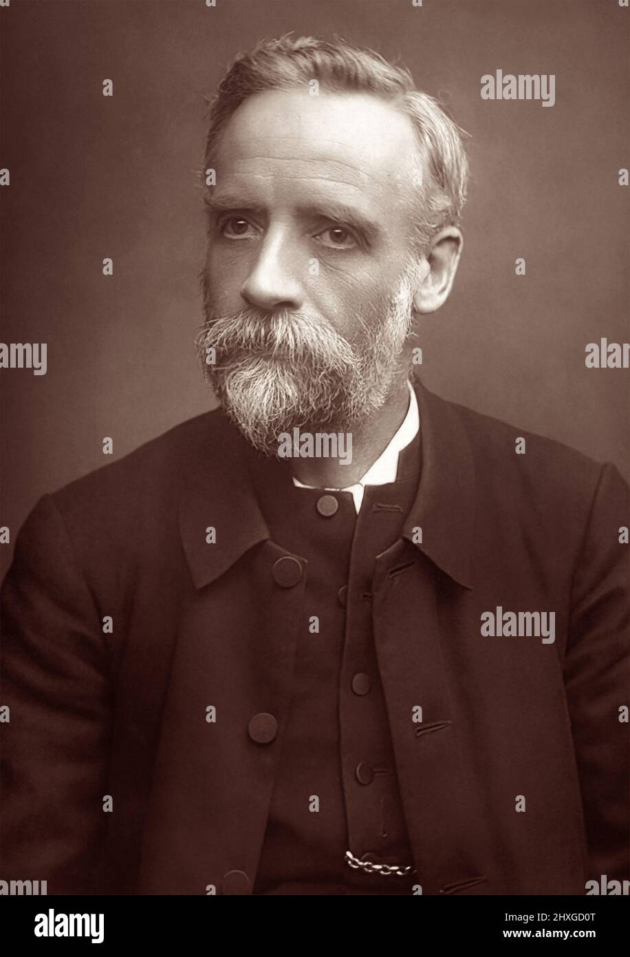 David Hill (1840-1896) served with the British Wesleyan Methodist Missionary Society in China and devoted himself to the Chinese people. In Shanxi Province, Hill was instrumental in the conversion of the Confucian scholar Hsi to Christianity. Stock Photo