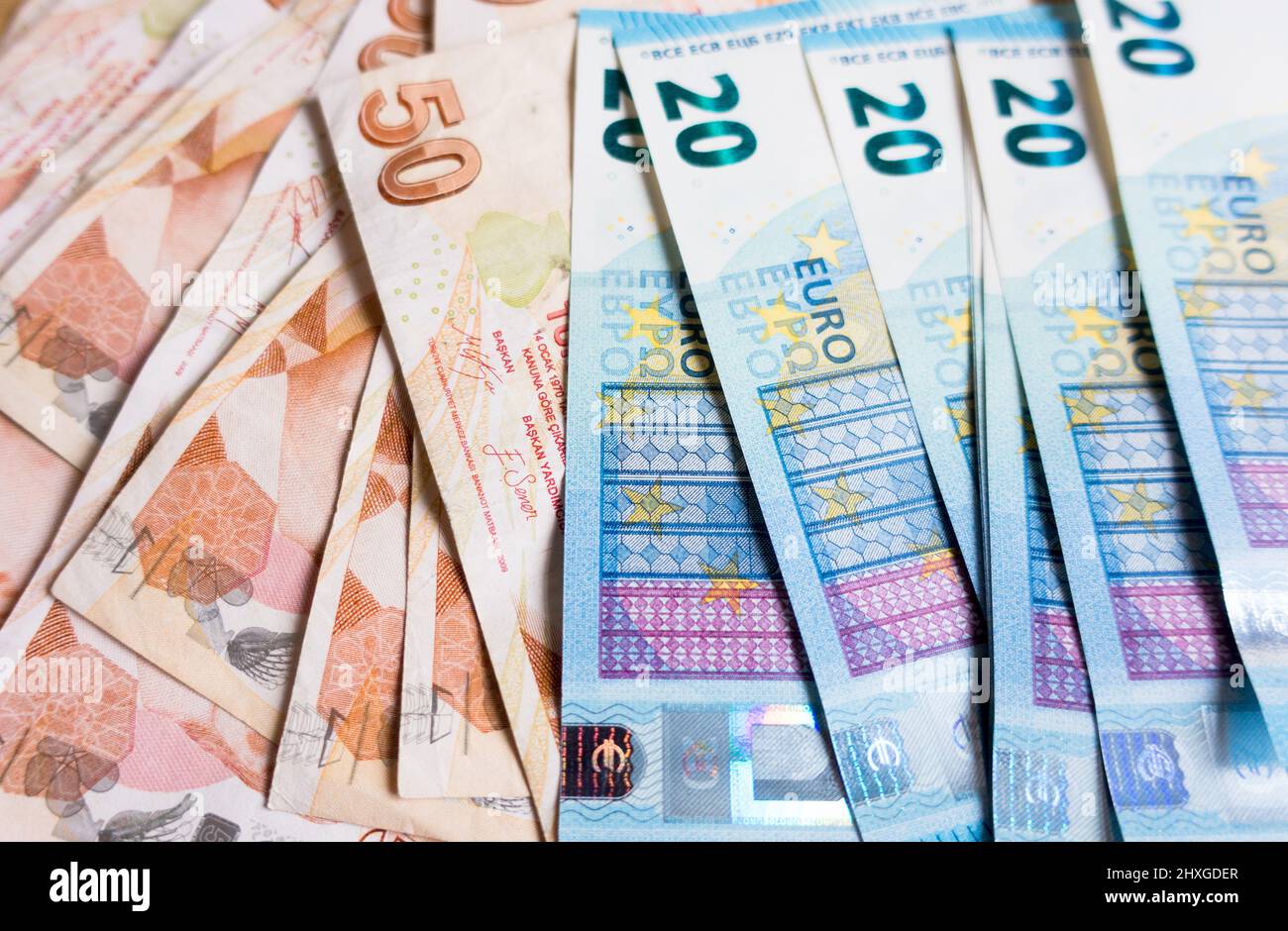 Euros And Turkish Lira Stock Photo Alamy euros-and-turkish-lira-stock-photo-alamy