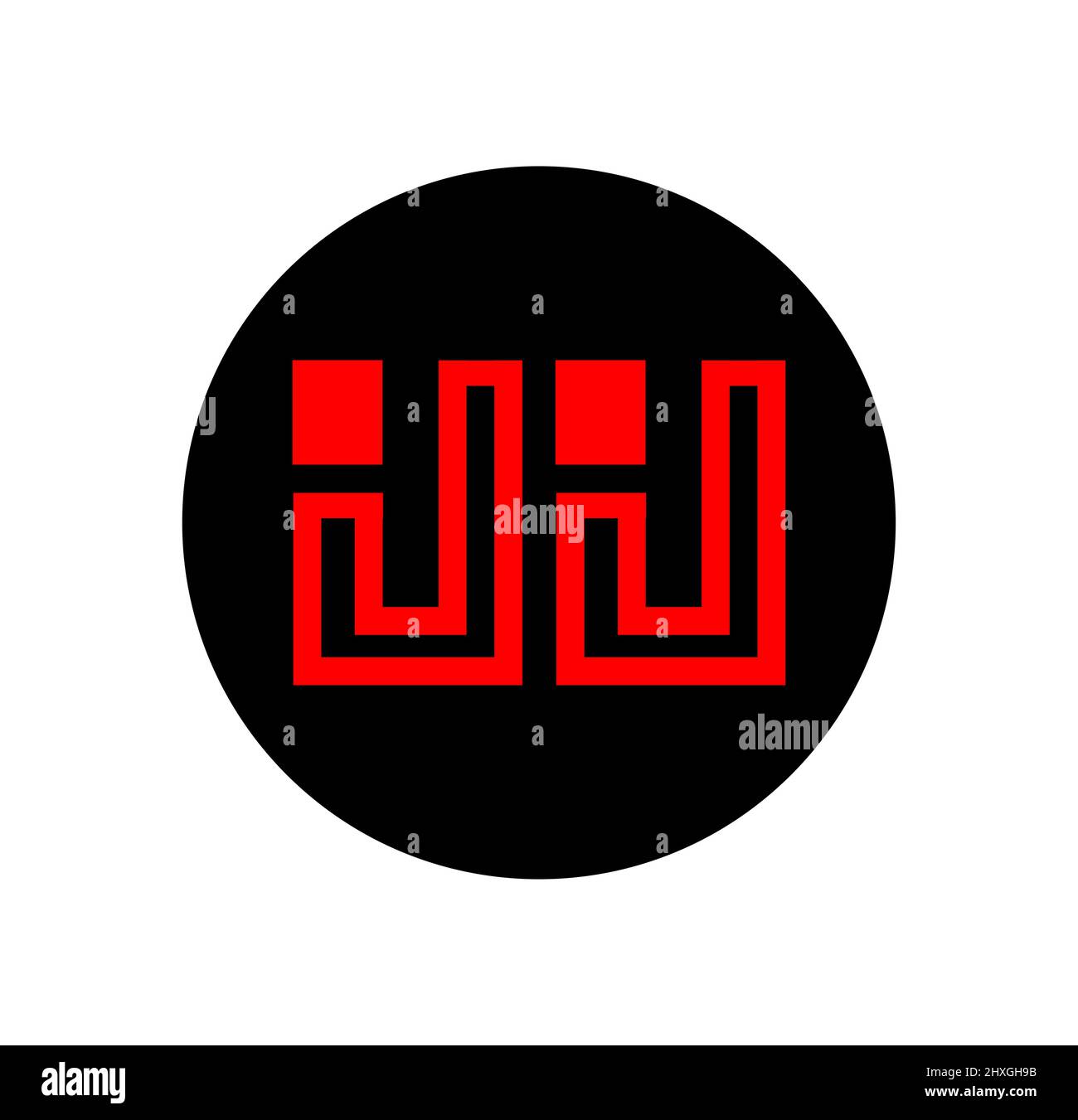 IJIJ company name initial letters monogram. IJIJ brand icon Stock ...