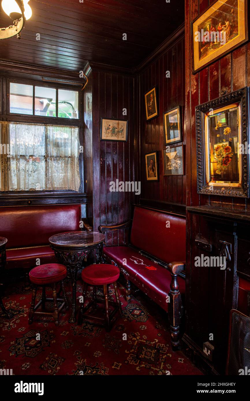 The Blue Bell Pub / Public House / Bar, York, North Yorkshire, England, UK, Stock Photo