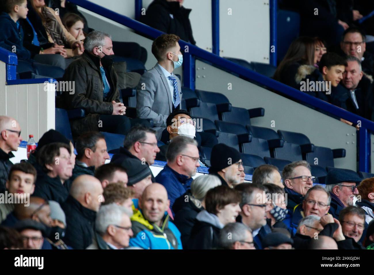 Sheffield, UK. 12th Mar, 2022. Dejphon Chansiri, Owner of Sheffield Wednesday in Sheffield, United Kingdom on 3/12/2022. (Photo by Ben Early/News Images/Sipa USA) Credit: Sipa USA/Alamy Live News Stock Photo