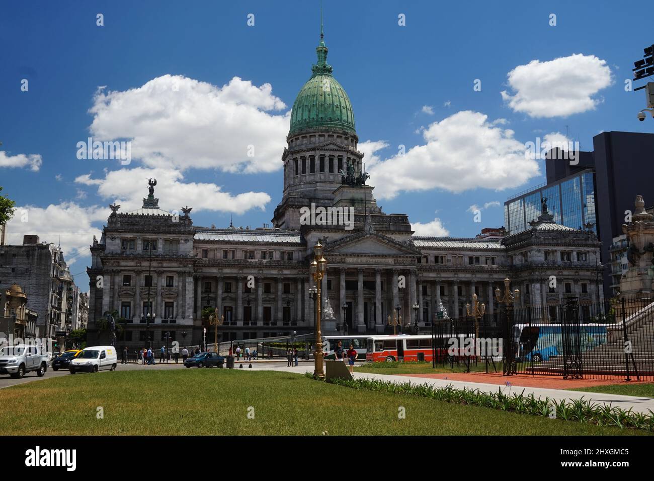 Congreso Nacional, Buenos Aires Stock Photo