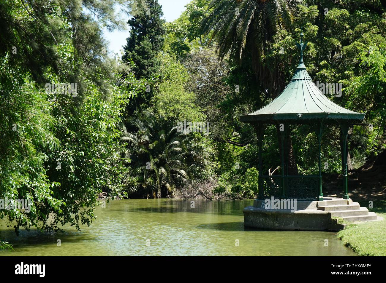 Park in Buenos Aires Stock Photo