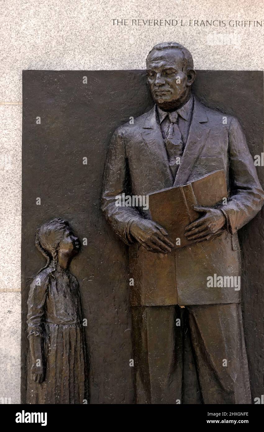 Virginia Civil Rights Memorial on the grounds of the state capitol in ...