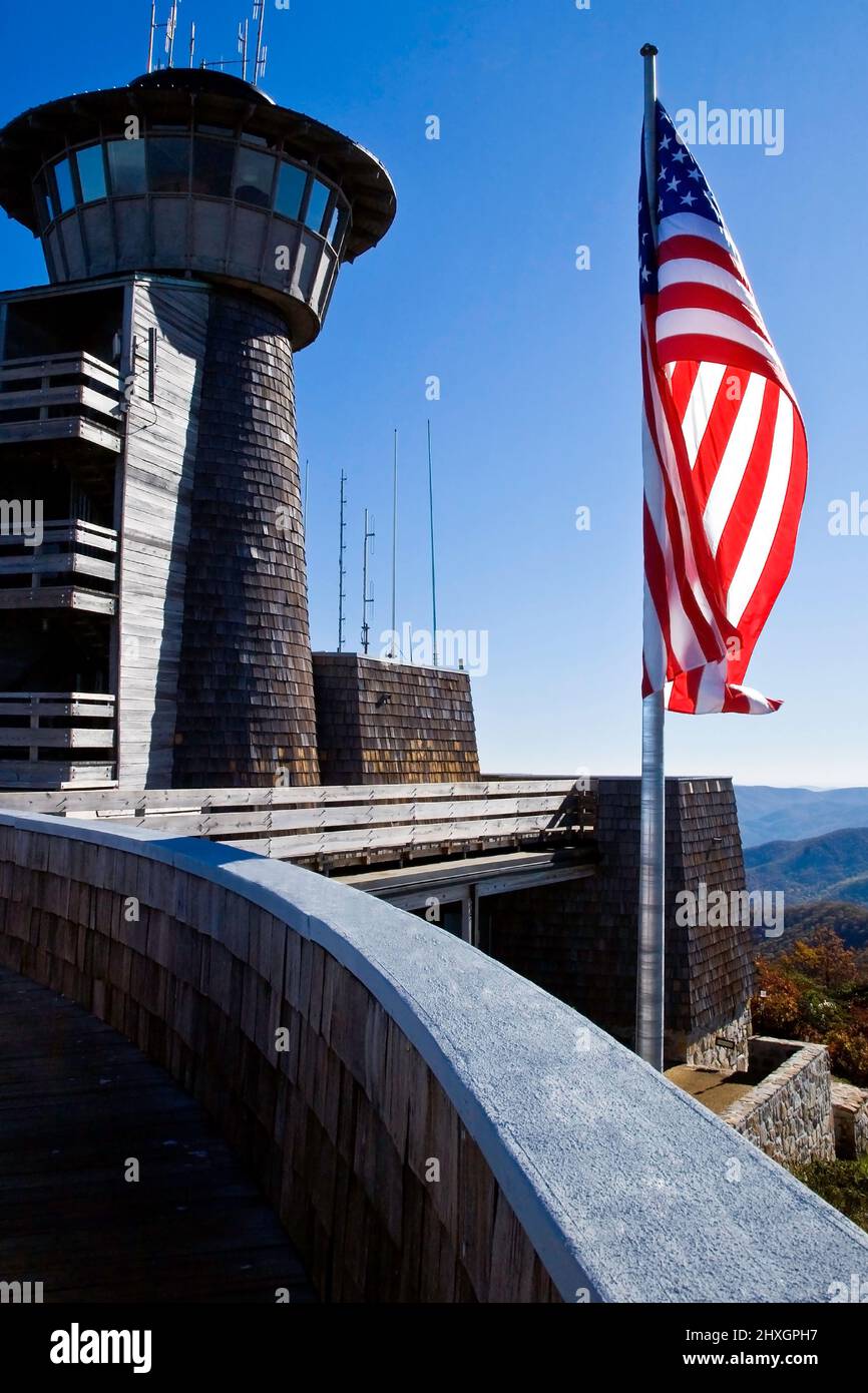 Visitor Information Center, located on the summit of the Bald