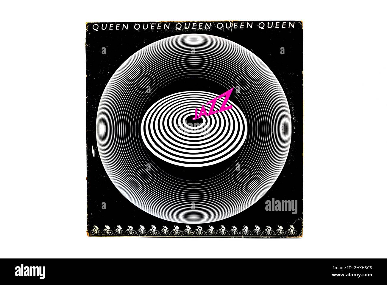 Queen Jazz vinyl LP record cover Stock Photo