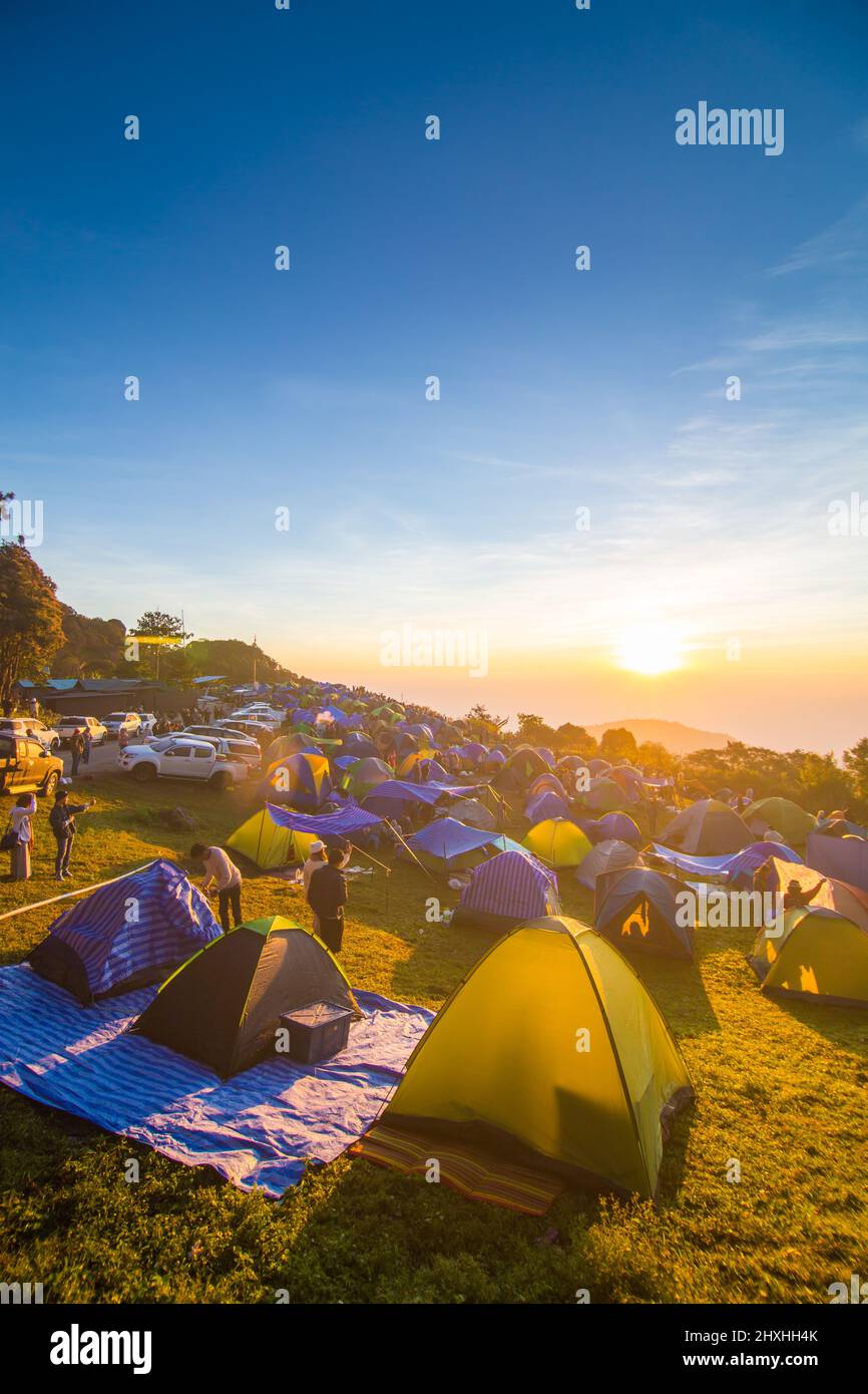 Lapland adventure tent man hi-res stock photography and images - Alamy