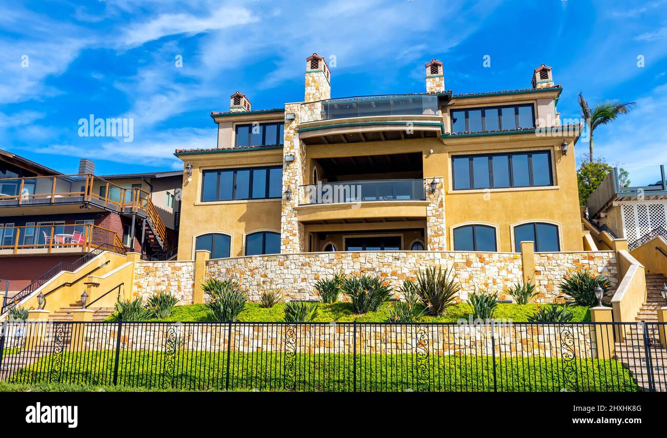 Luxury Home in San Diego,California,United States of America Stock