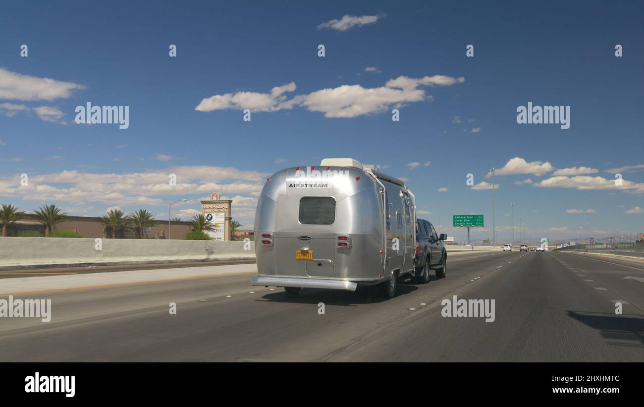 Las Vegas, Nevada, USA June 13, 2010 image of an Airstream Travel