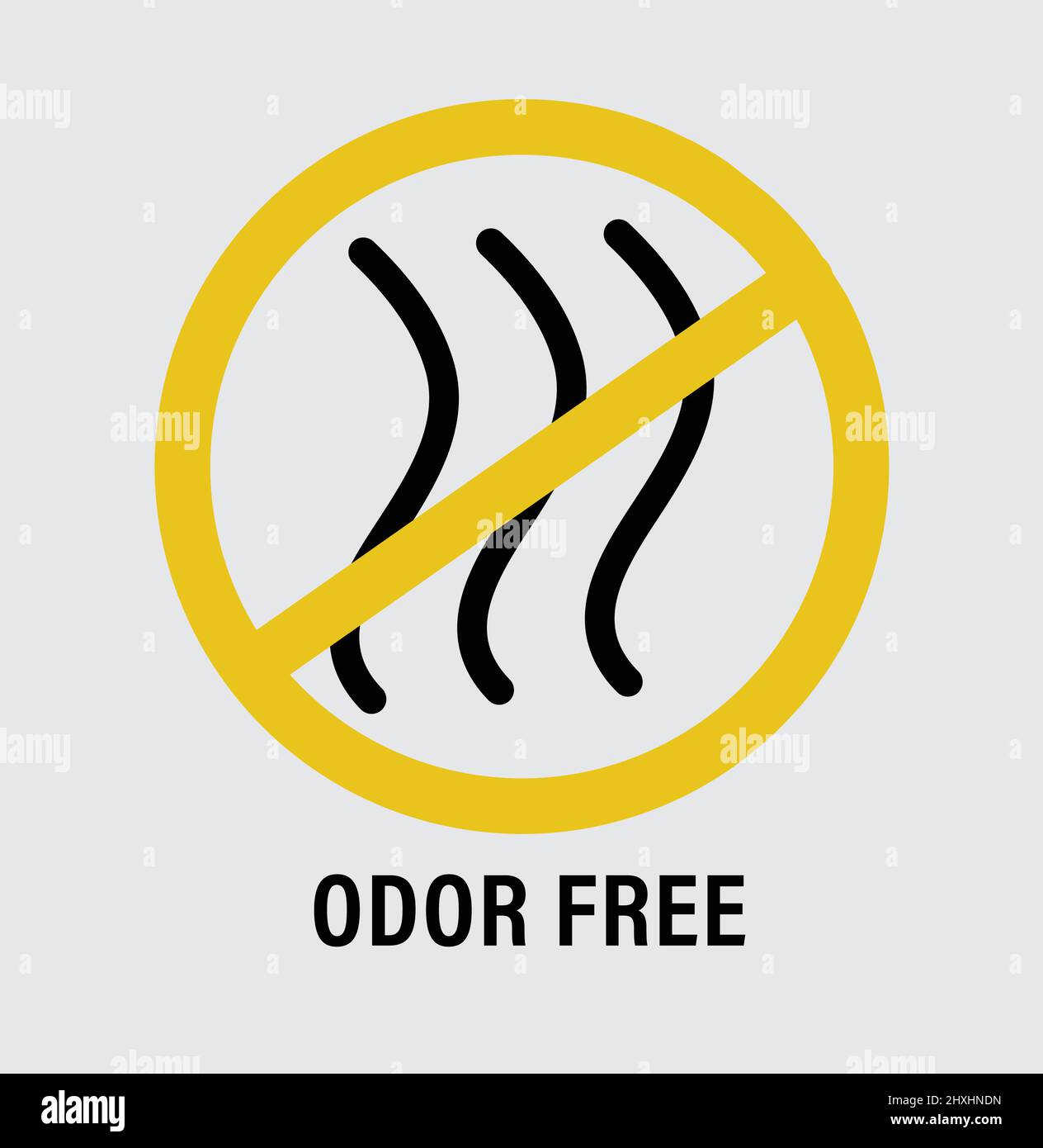 odorfree vector icon. no bad smell abstract Stock Vector Image & Art