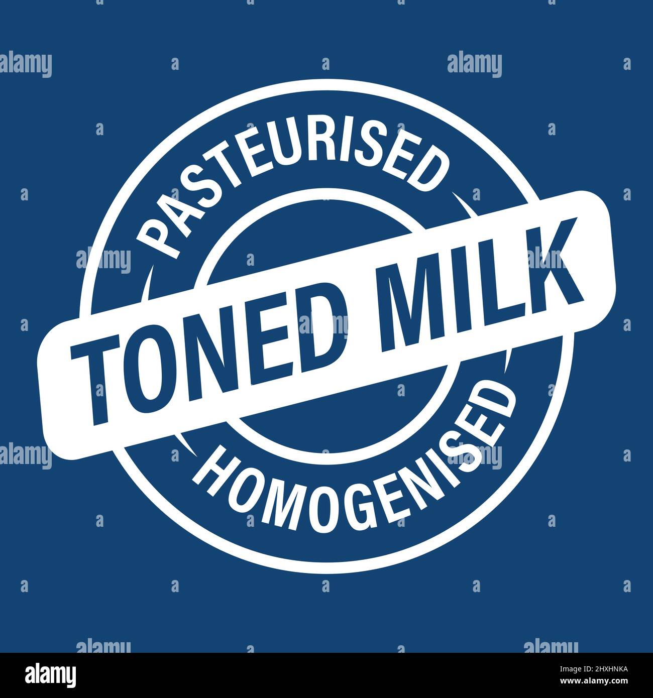 pasteurized homogenized toned milk vector icon, white in color Stock Vector Image & Art Alamy