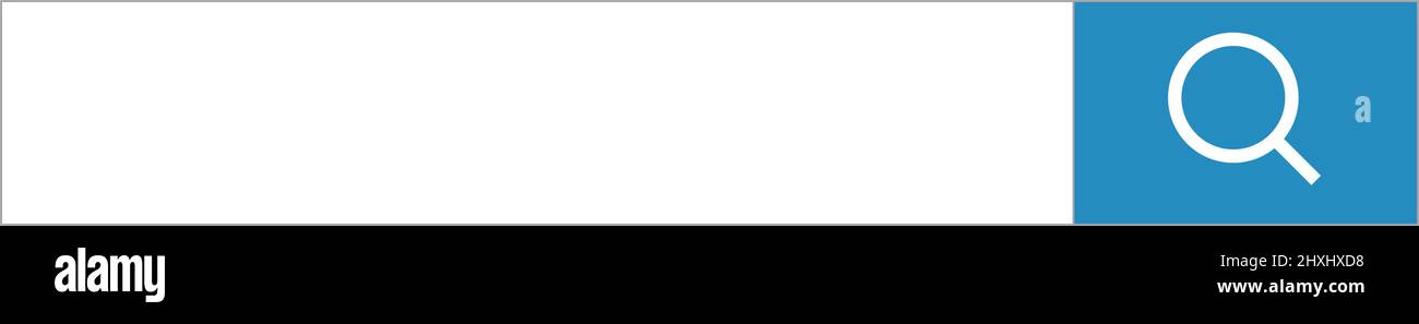 Search bar for web search. Editable vector Stock Vector Image & Art - Alamy
