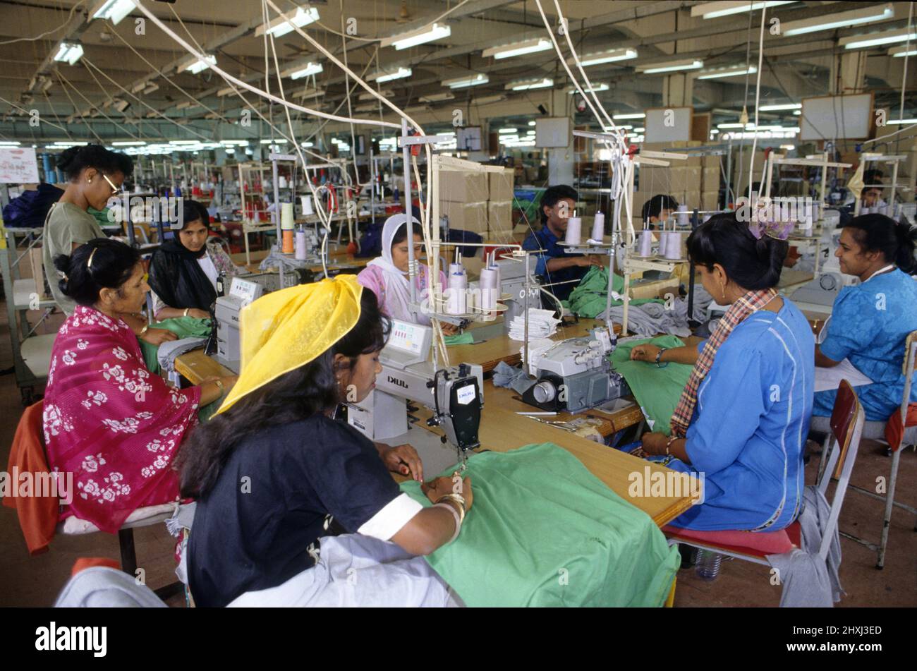 Mauritius island textil factory Stock Photo Alamy