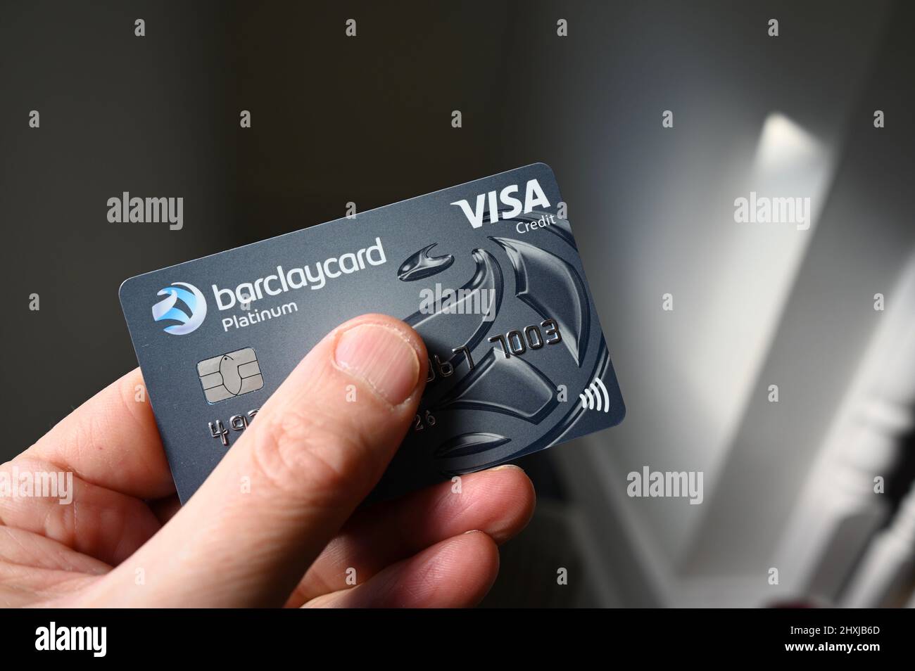 Barclaycard visa hi-res stock photography and images - Alamy