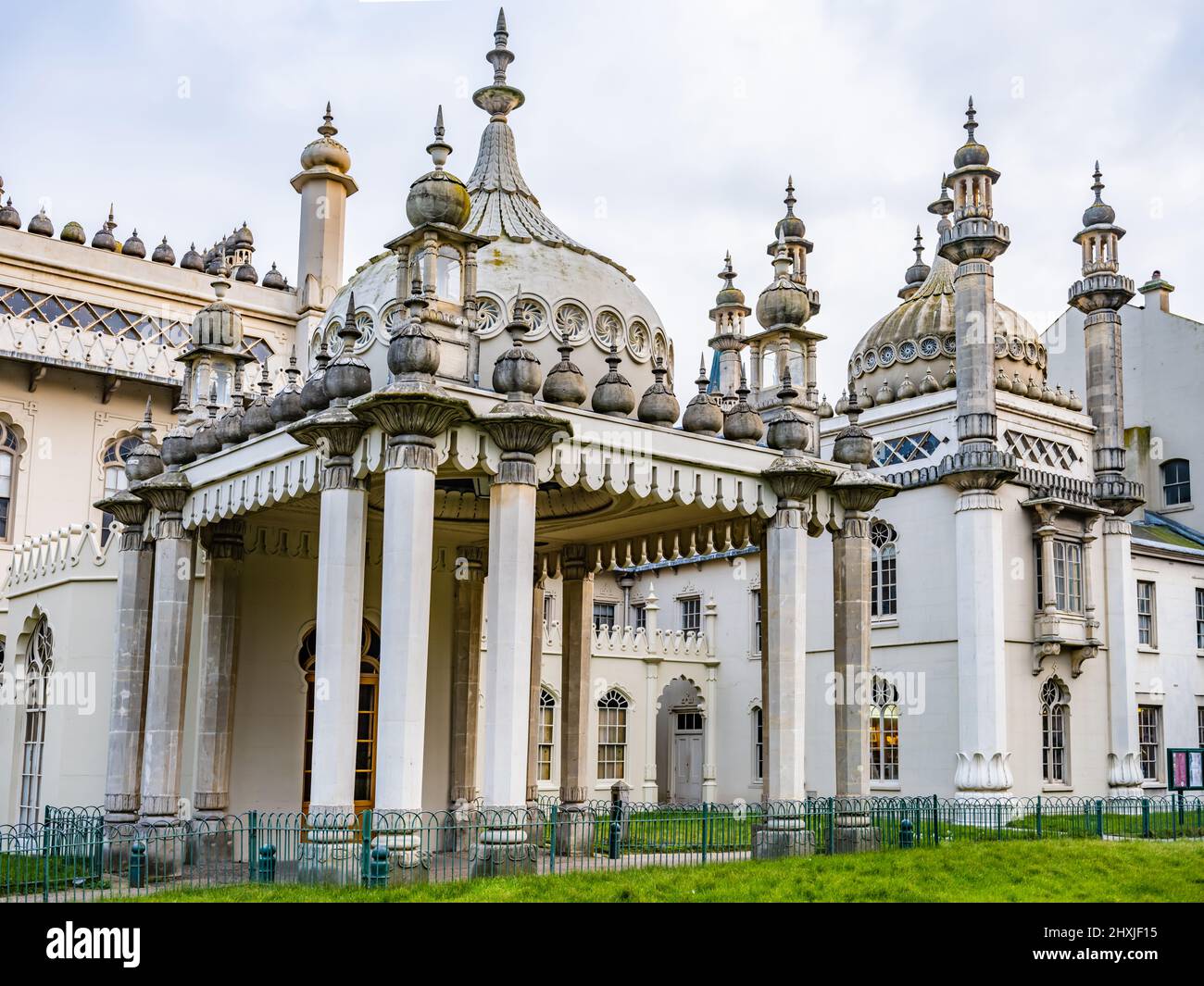The Royal Pavilion, known as Brighton Pavilion, Grade I, Brighton, England Stock Photo