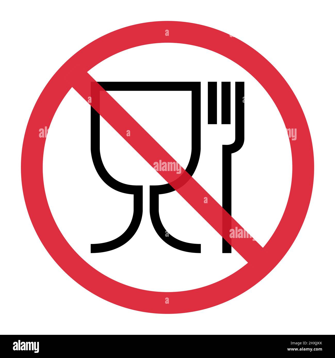 Food safe symbol. The international icon for food safe material, wine