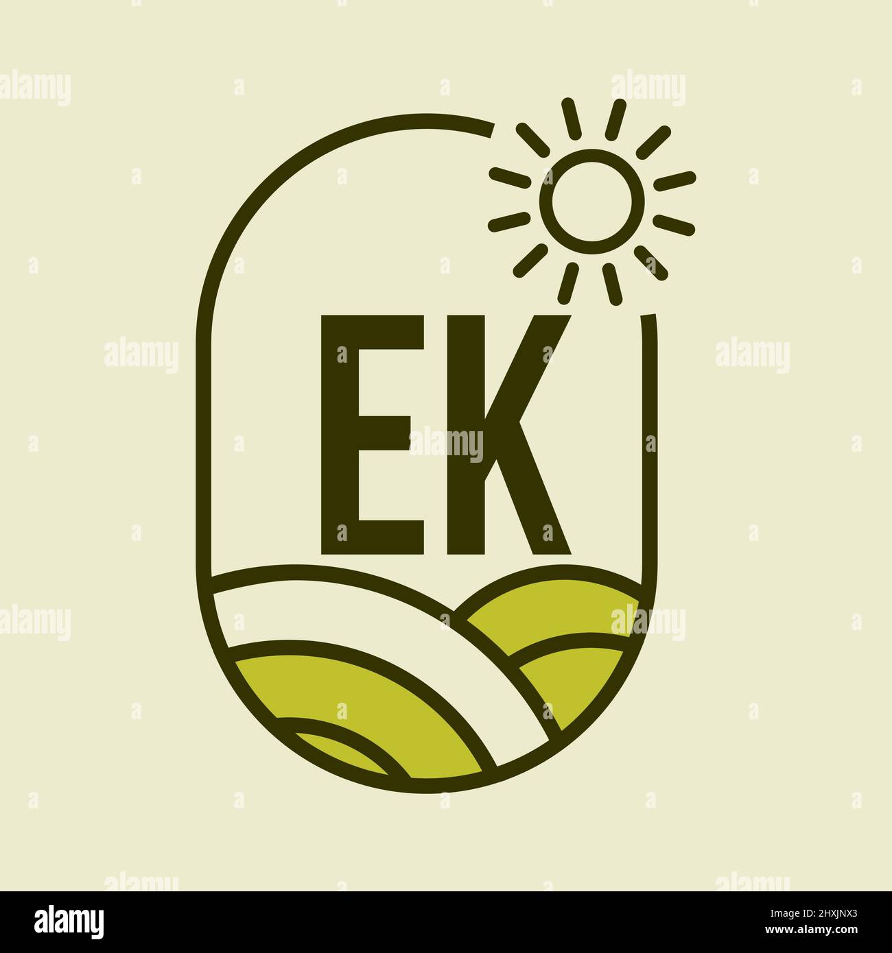 Initial EK Letter Linked Logo Business Vector Template. Creative Letter EK  Logo Design Stock Vector Image & Art - Alamy