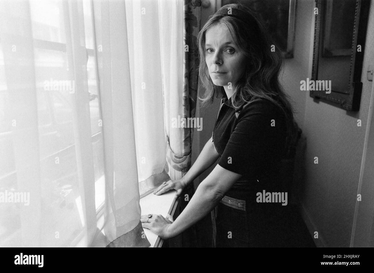 Lady Lucan, wife of missing Lord Lucan, pictured at her London home