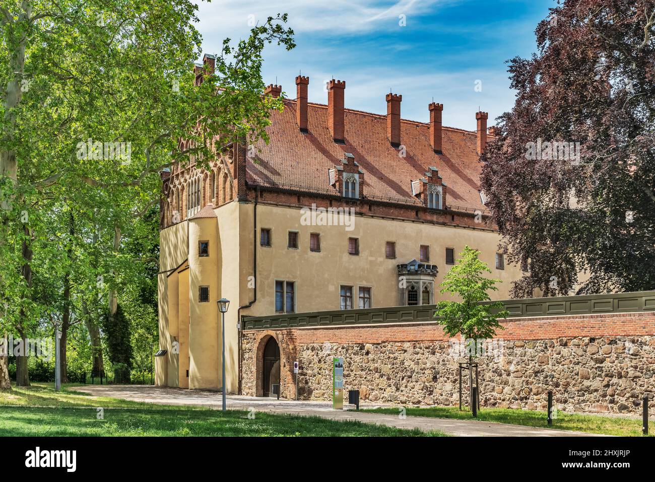 The Luther House was built in 1504 as an Augustinian monastery. Since 1532 it was the home of Martin Luther and his wife Katharina von Bora. Stock Photo