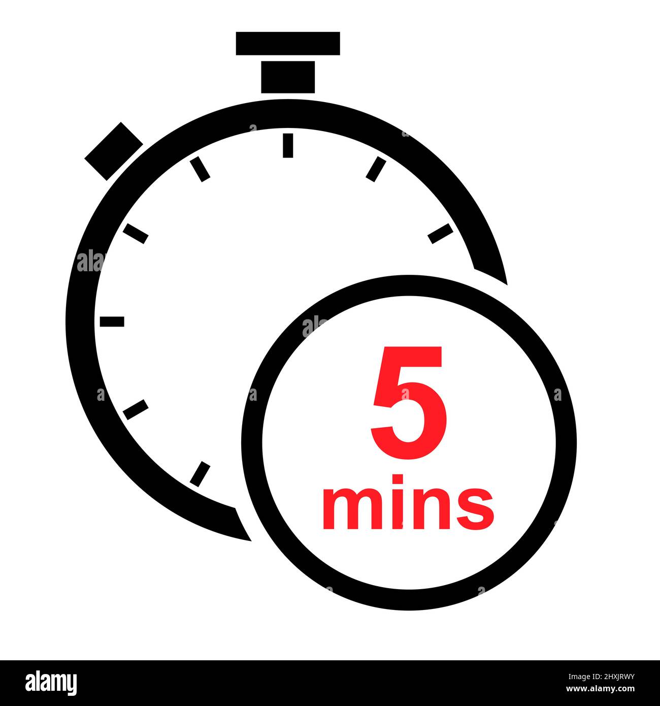 7 minutes timer, stopwatch or countdown icon. Time measure. Chronometr  icon. Stock Vector illustration isolated on white background Stock Vector  Image & Art - Alamy
