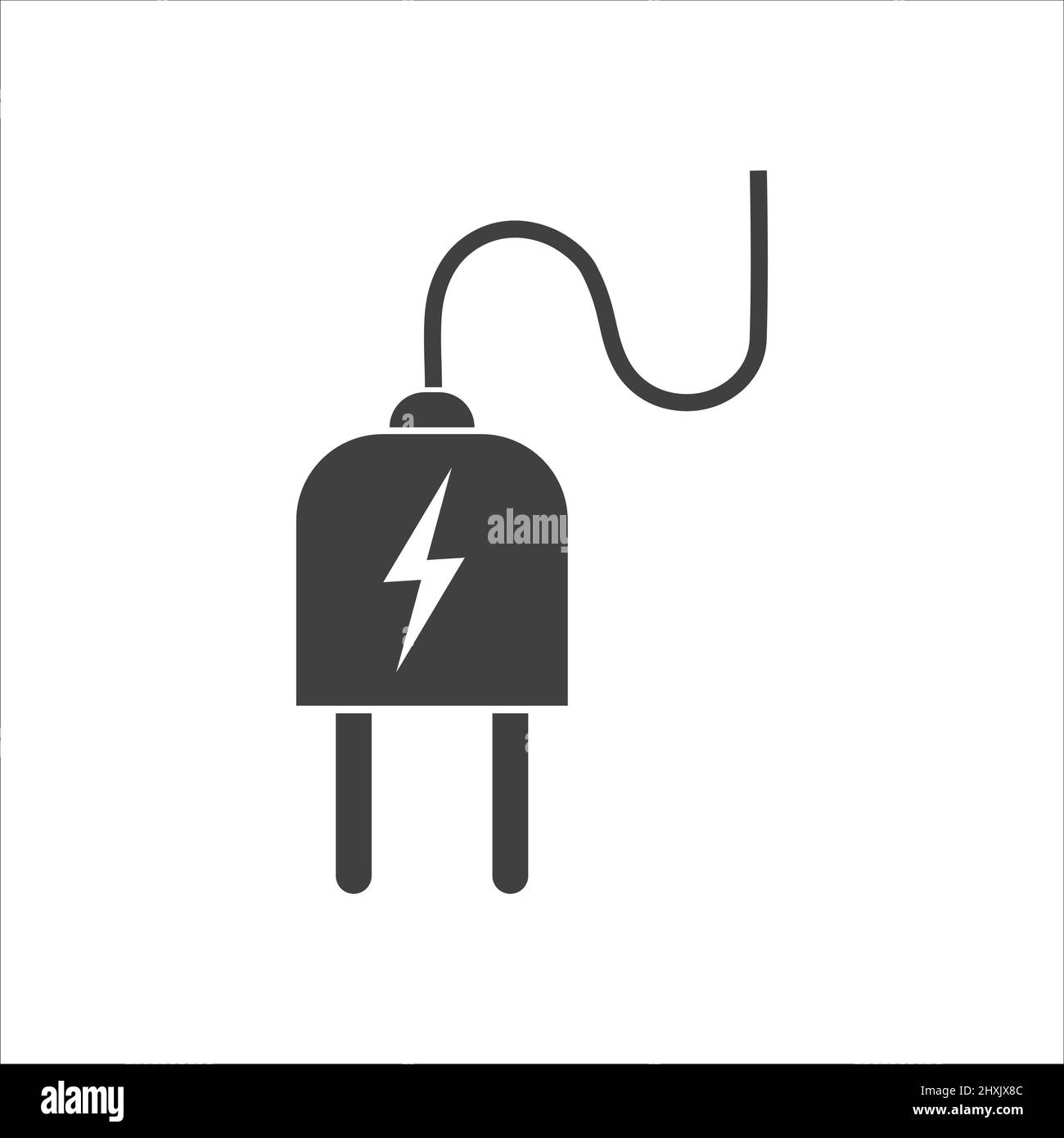 Electric plug icon. Vector illustration. Eps 10 Stock Vector Image ...