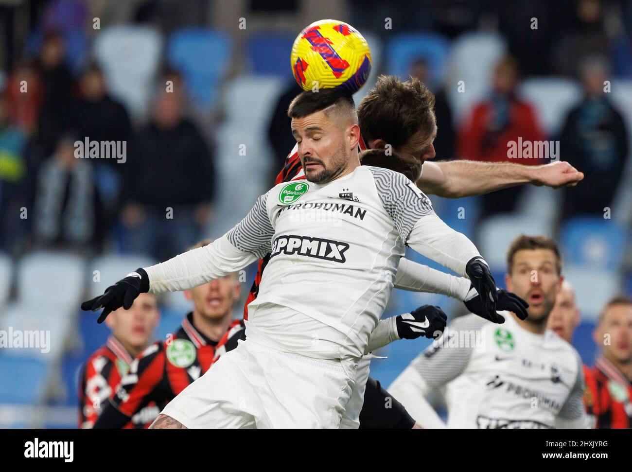 BUDAPEST, HUNGARY - MARCH 6: Lazar Zlicic of Kisvarda Master Good