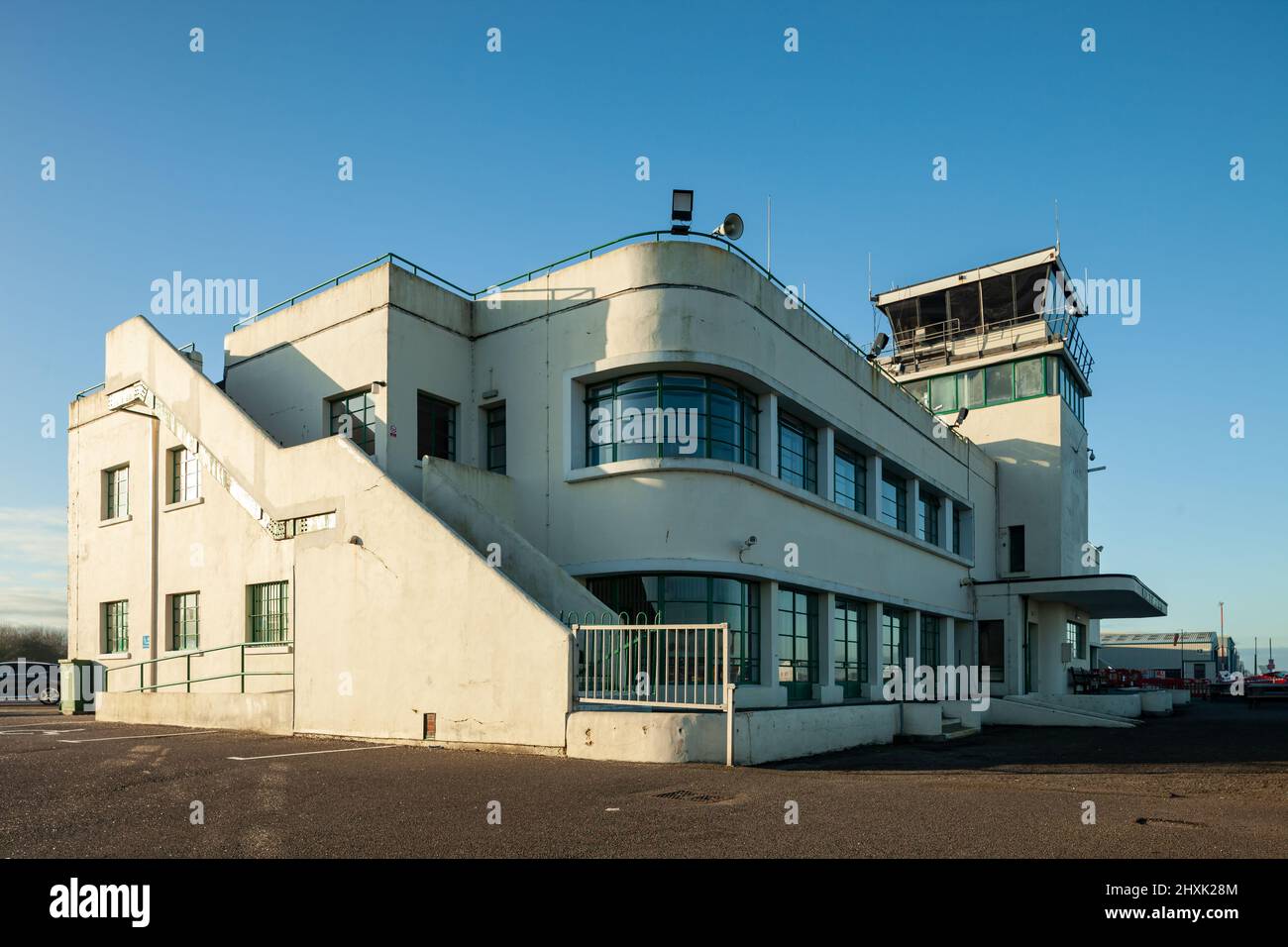 Art Deco building at Brighton City Airport, ShorehambySea, West