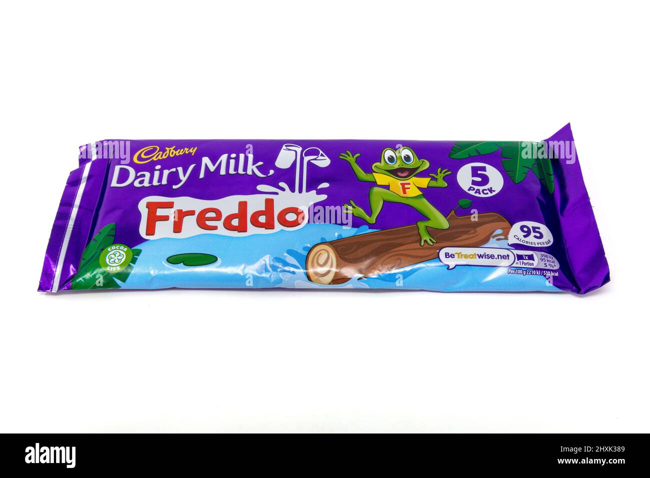 Cadbury Dairy Milk Freddo 5 Pack Stock Photo Alamy