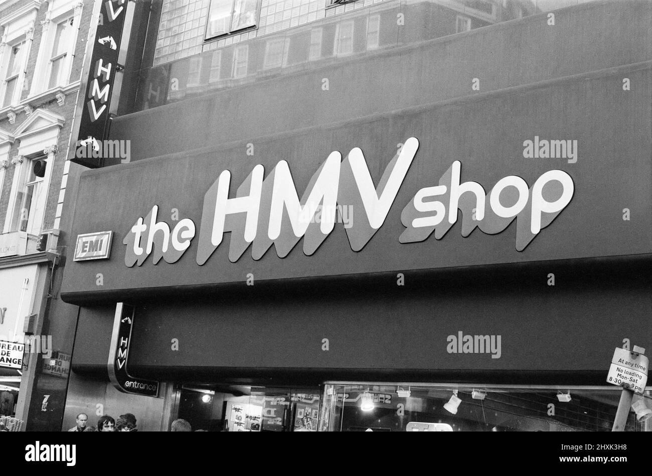 Hmv oxford street Black and White Stock Photos & Images Alamy
