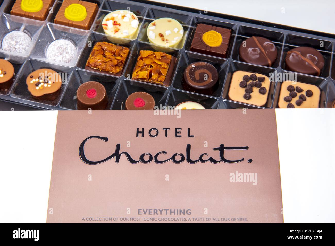 Hotel Chocolat Everything Sleekster Stock Photo Alamy