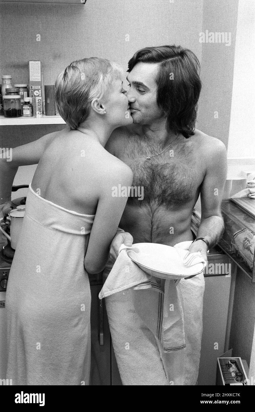 George and angie best Black and White Stock Photos & Images - Alamy