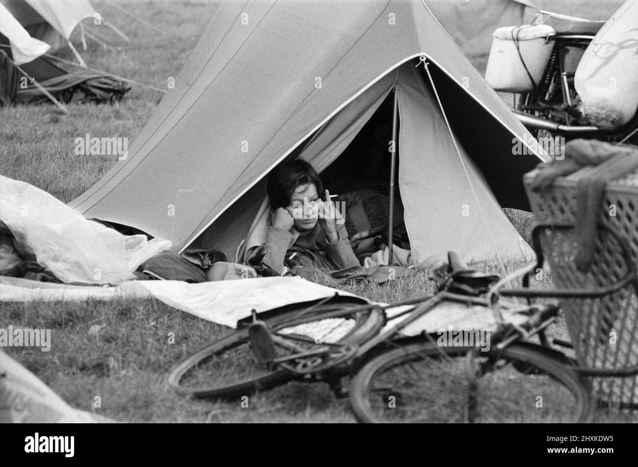 The Seasalter Pop Festival, Kent. 28th August 1976 Stock Photo Alamy
