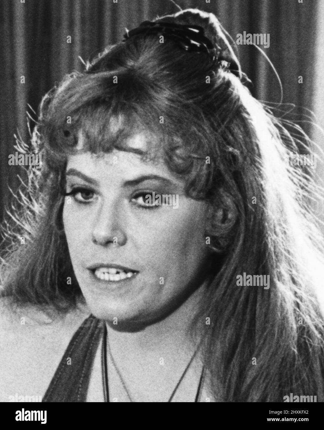 Wendy Richard seen here being interviewed for dutch tv during a break ...