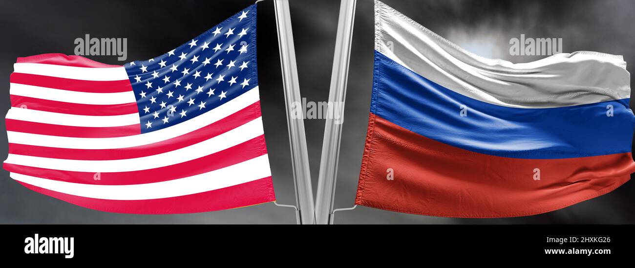 us and russia relationship diplomasy Stock Photo