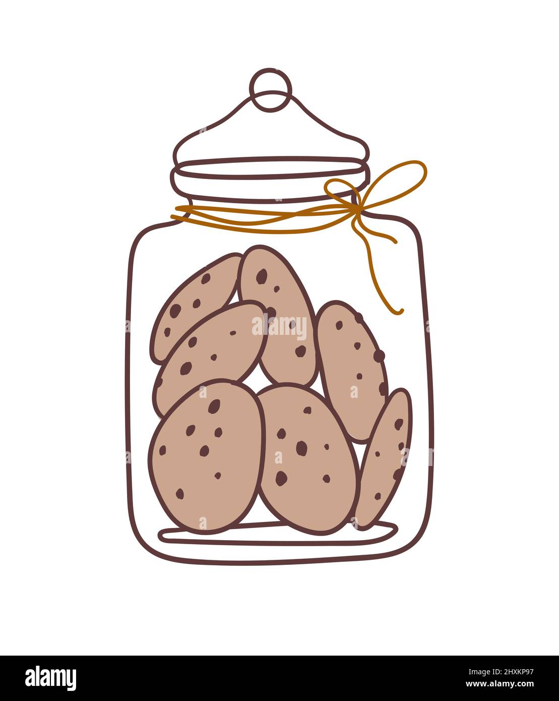 https://c8.alamy.com/comp/2HXKP97/a-jar-of-cookies-vector-illustration-in-a-flat-style-2HXKP97.jpg