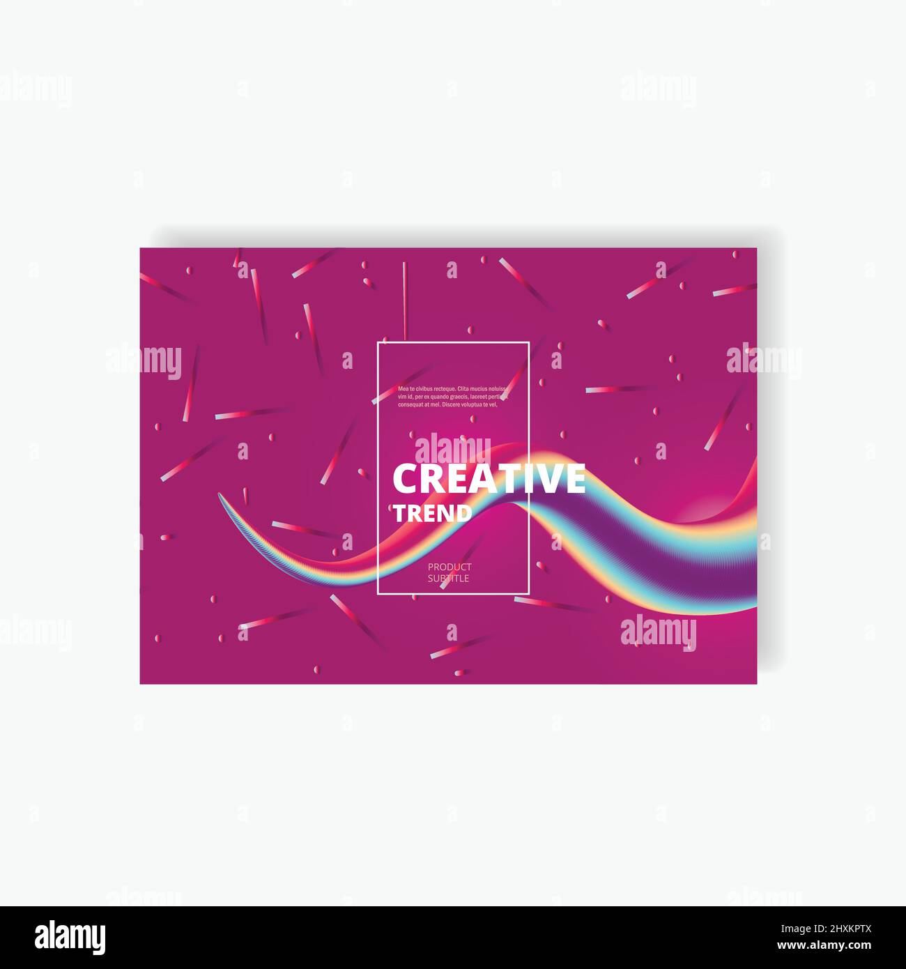 Wave abstract colorful background with 3d effect. Flow Liquid Shapes ...