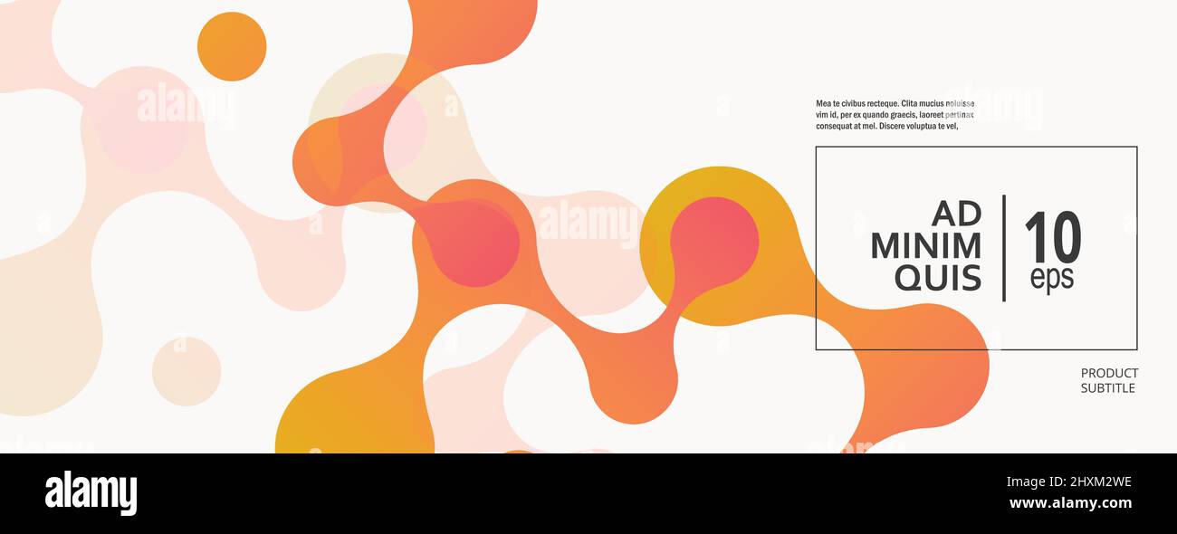 Abstract background with connecting dots and lines. Stock Vector
