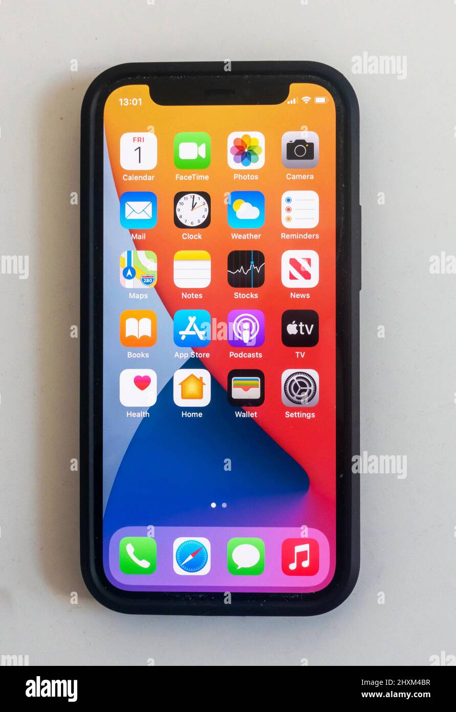 Iphone 12 mini hi-res stock photography and images - Alamy